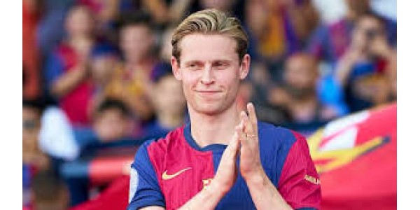 de Jong cieszy się swoją karierą w Barcelonie